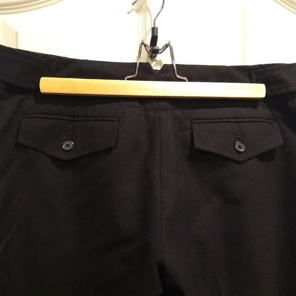Gap Wool Ankle Trouser Black size 8 - Picture 4 of 9